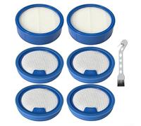AEG Series 70006000 Kit completo de repuesto de filtro de aspiradora inalámbrico con 2 prefiltros, 4 filtros de polvo fino y cepillo de limpieza