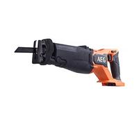 AEG Pro 18V Sierra de sable de batería BUS 18BL2 (18 V, Sin batería, Número de carreras marcha en vacío: 0 /min - 3.200 /min) + Garantía BAUHAUS 5...