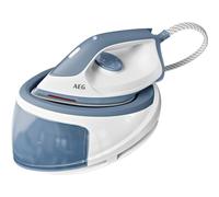 AEG ST5-1-2DB Centro de Planchado a Vapor, Presión Vapor de 5 Bares, Golpe de Vapor hasta 160g/min, 2400W, Inicio Rápido, Función Antigoteo, Prendas Delicadas, Depósito Agua 1,2L, Azul