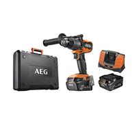 AEG - Taladro atornillador sin escobillas 18 V, 2 baterías 4,0 Ah HD, cargador, caja