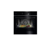 AEG TP9SB831AB Horno de vapor 9000 ProAssist con SteamPro con limpieza al vapor, Negro