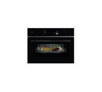 AEG TP9SK821B Horno compacto de vapor Serie 9000 ProAssist con SteamPro con limpieza al vapor, Negro
