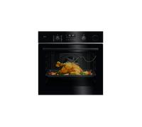 AEG TR6PB531SB Horno de vapor Serie 6000 SenseCook con SteamCrisp con limpieza pirolítica, Negro