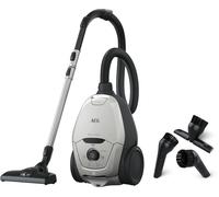 AEG VX82-1-2MG Aspirador de Tambor Vacio 600 W Seco Bolsa 3,5 l HEPA Gris
