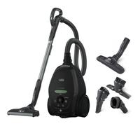 AEG VX82-1-ÖKO Aspirador con Bolsa, SmartMode, 57 dB(A), 600 W, Radio de acción 12 m, Negro