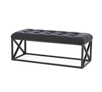 AEGCAOJH Banco de pie de Cama, Banco multifunción para Dormitorio, Banco de Entrada, Banco de Zapatos, Banco de Comedor, Banco de Almacenamiento, Asiento de Banco tapizado de Lino Suave, gr