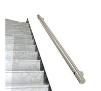 AEGCAOJH Barandilla de Escalera Pasamanos 1m 150cm 2m 240cm 3m 6m Barandillas de tubería de Acero Inoxidable para escaleras Escalones Interiores al Aire Libre, Barra de Soporte de Seguridad