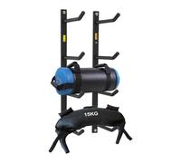 AEGCAOJH Estante de exhibición con Rodillo de Espuma para Esterilla de Yoga para Equipos de Entrenamiento de Clubes de Fitness, Soporte Organizador de Almacenamiento Resistente para Montaje
