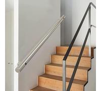 AEGCAOJH Pasamanos para escaleras de 50 cm ~ 450 cm, pasamanos para Paredes, Barra de Soporte de barandilla de escaleras de Acero Inoxidable, Barra de Agarre Antideslizante de Seguridad par