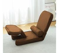 AEGCAOJH Silla de Piso, Silla de Piso Acolchada multiángulo de 5 Posiciones, Respaldo Acolchado versátil, con Mesa Ajustable, para Trabajadores de Oficina en el hogar y Entretenimiento de o