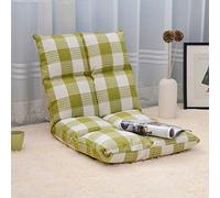 AEGCAOJH Silla de Piso, Silla Plegable Ajustable, sofá para Juegos, sillón Acolchado, sillón reclinable Suave con Respaldo