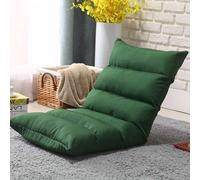 AEGCAOJH Silla de Piso, sillón de Piso Ajustable con Respaldo, cómodo sillón Acolchado para Leer, Juegos y meditación