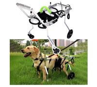 AEGCAOJH Silla de Ruedas para Perros, tamaño pequeño, Mediano y Grande, para Gatos, Silla de Ruedas para Perros con Patas Delanteras traseras, Soporte Completo para extremidades de Mascotas