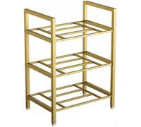 AEGCAOJH Soporte Grande para Esterilla de Yoga con pie Ajustable, Estante Organizador de Rodillos de Espuma para Bloques de Yoga con Media Pelota de Equilibrio de 3/5/7 Capas, para Gimnasio