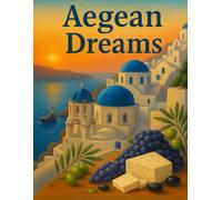 Aegean Dreams - Figvanta Cultural Inspiration Notebook: A serene Greek watercolor journal inspired by Santorini sunsets, Mediterranean flavors, and Aegean beauty (Figvanta Cultural Essence Series)
