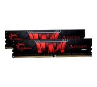 Aegis F4-2666C19D-32GIS módulo de memoria 32 GB 2 x 16 GB DDR4 2666 MHz, Memoria RAM negro/Rojo, 32 GB, 2 x 16 GB, DDR4, 2666 MHz, 288-pin DIMM