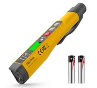 AEGTEST AEG-1223 Detector de Gas con Alarma Visual y Sonora, Luz Incorporada, Detector de Fugas de Gas Natural para Localizar Fugas de Gases Combustibles como Metano, Propano para el Hogar