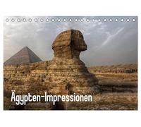 Ägypten - Impressionen (Tischkalender 2026 DIN A5 quer), CALVENDO Monatskalender: Von Abu Simbel bis zur Sphinx