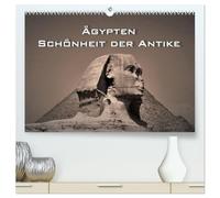 Ägypten - Schönheit der Antike (hochwertiger Premium Wandkalender 2026 DIN A2 quer), Kunstdruck in Hochglanz: Ansichten einer 5000 Jahre alten Kultur in Sepia