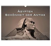 Ägypten - Schönheit der Antike (Wandkalender 2026 DIN A3 quer), CALVENDO Monatskalender: Ansichten einer 5000 Jahre alten Kultur in Sepia