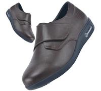 AEHO Zapato Ortopedico Mujer Zapato Ortopedico Mujer Cuero PU Zapatillas ortopédicas para Mujer Zapatos ortopédicos Deportivos para Caminar para Mujer,Marrón,40 EU