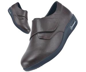 AEHO Zapato Ortopedico Mujer Zapato Ortopedico Mujer Cuero PU Zapatillas ortopédicas para Mujer Zapatos ortopédicos Deportivos para Caminar para Mujer,Marrón,40 EU