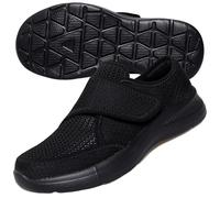 AEHO Zapatos Ortopedicos Mujer Ancho Especial Zapatos Ortopedia para Juanetes Zapatos DiabéTicos Mujer Zapatos Especiales para Juanetes Mujer,Negro,39 EU