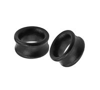 Aeici Dilatadores lóbulos de 6 - 20 mm, 2 unidades, madera negra y madera, No Zircon