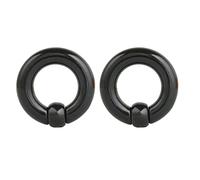 Aeici - Oreja de túneles, dilatador de orejas, acrílico, 2 piezas, esparcidor, túnel con globo, acrílico, No Gemstone
