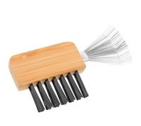 AEIOPRS 1 Pcs Limpiador De Cepillos De Pelo Herramientas De Limpieza De Cepillo De Pelo Peine Más Limpios Limpiador De Peines Con Mango De Madera Limpiador De Cepillos Para Pelo Uso En Casa Y Salón