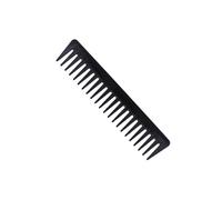 AEIOPRS 1 Pcs Peine de peinado resistente peine de carbono pelo y barba dentado grueso antiestático para rizos y peinados estructurales hombres y mujeres peine desenredador resistente a
