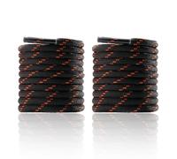 AEIOPRS 2 Pcs Cordones Redondos para Botas Resistente Cordones para botas de Militares y Montaña y Trekking y Zapatillas de Deporte 4mm Cordoneras de Niños Adultos Hombre Mujer Resistente y Duraderos