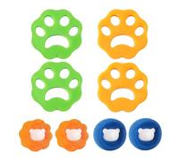 AEIOPRS 8 Pcs Atrapa Pelos Lavadora Bolas de Lavado Reutilizables para Recoger Pelos de Mascotas o Pelusas de Tela en Lavadoras