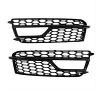 AEIOUPMMA 1 par de Cubiertas de Malla para luz antiniebla de Parachoques Delantero de Coche, Cubierta de Rejilla de Panal para Audi S5 A5 S-Line 2013-2016 8T0807681M