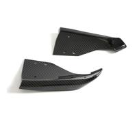 AEIOUPMMA 1 par de difusores de Esquina para Parachoques Trasero,Divisor de alerón,Accesorios de Color Negro Brillante para Chevrolet Corvette C7 Stingray 2014-2019(Carbon Fiber Style)