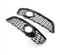 AEIOUPMMA 1 par de Rejillas de Malla para Parachoques Delantero de Coche, luz antiniebla, lámpara antiniebla, Cubiertas de Rejilla de Panal para Audi A3 8P 2009-2013 8P0807682D