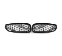 AEIOUPMMA 1 par de Rejillas de Rejilla Delantera para riñón de Coche, Estilo meteorito de Diamante, Color Negro Brillante para BMW E89 Z4 2009 2010 2011 2012 2013 2014 2015 2016