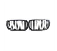 AEIOUPMMA 1 par de Rejillas Delanteras Tipo riñón de Doble línea para Coche para BMW F15 F16 X5 X6 F85 F86 X5M X6M 2014-2018