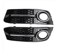 AEIOUPMMA 1 par de Rejillas Tipo Peine para Parachoques Delantero Izquierdo y Derecho de Coche, luz antiniebla para Audi A4 B8 2009-2012 8K0807682 8K0807681