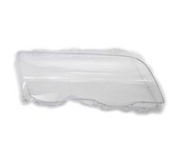 AEIOUPMMA 1 Pieza/1 par de Cubiertas para Faros Delanteros de Coche Carcasa Brillante, Cubiertas para Lentes de Faros Delanteros para BMW E46 4 Door 3-Series 1998 1999 2000 2001(Left)