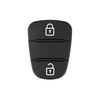 AEIOUPMMA 10 Fundas de Goma para Llave de Coche con 2 Botones y Tapa abatible para Hyundai Picanto Solaris Elantra I30 IX35 para Kia Rio Sportage