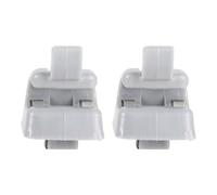 AEIOUPMMA 2 Piezas de Clips de sujeción para Parasol de Coche, Soporte de Gancho de plástico Gris, Accesorios Interiores de automóvil para Mercedes-Benz 26-810-00-12-8412
