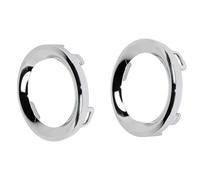 AEIOUPMMA 2 Piezas de Cubierta de Anillo embellecedor antinieblaantera cromada Izquierda Derecha para Jeep Renegade Sport 2019 2020 2021 6VN96SZ0AA 6VM61SZ0AA(Silver)