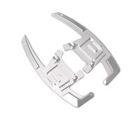 AEIOUPMMA 2 Piezas de extensión de paletas de Cambio de Volante de automóvil, extensión de paletas de Cambio de Metal para VW Golf 7 GTI R GTD GTE MK7 2014-2019(Silver)