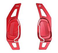 AEIOUPMMA 2 Piezas de Palanca de Cambios para Volante de Coche para Audi A5 S3 S5 S6 S8 SQ5 RS3 RS4 RS5 RS6 RS7 RSQ(Red)