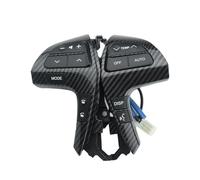AEIOUPMMA 84250-06180 8425006180 Interruptor de Control Combinado de Volante multifunción para Toyota Camry (Fibra de Carbono)