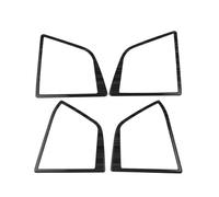 AEIOUPMMA Accesorios para Ford Focus 4 MK4 Focus 2015 2016 2017 2018 Cubierta de Anillo de Audio para Altavoz estéreo de Puerta Interior Marco de Sonido (Negro)