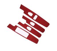 AEIOUPMMA Adhesivo de Fibra de Carbono Suave para la Cubierta del Marco de elevación del Cristal del Coche para Hummer H3 2005-2009