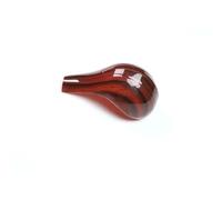AEIOUPMMA Adhesivo para la Cubierta del Cabezal de la Perilla de la Palanca de Cambios del ABS para Inifiniti G25 G37 2010 2011 2012 2013(Wood Color)