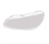 AEIOUPMMA Carcasa del Faro del Coche Pantalla de la lámpara Cubierta de Lente Transparente Cubierta del Faro Izquierdo para Mercedes-Benz Smart 2012-2013